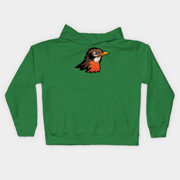 Bird Kids Hoodie by SWON Design